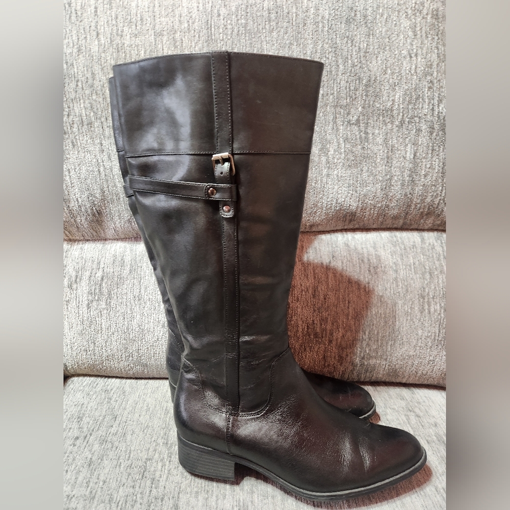 Easy Spirit Black Riding Boot